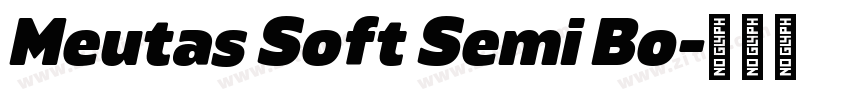 Meutas Soft Semi Bo字体转换